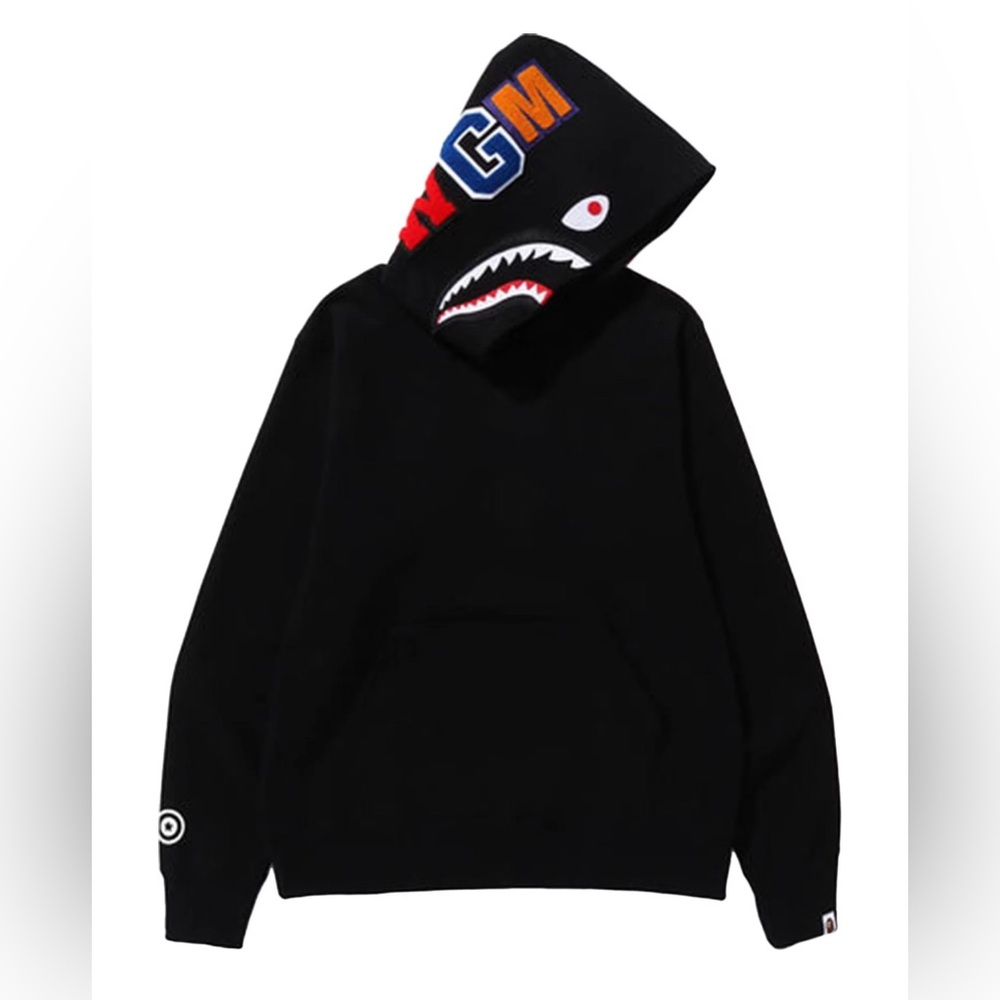 BAPE Shark Pullover Hoodie 'Black'